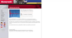 Desktop Screenshot of honeywell-cooling.com